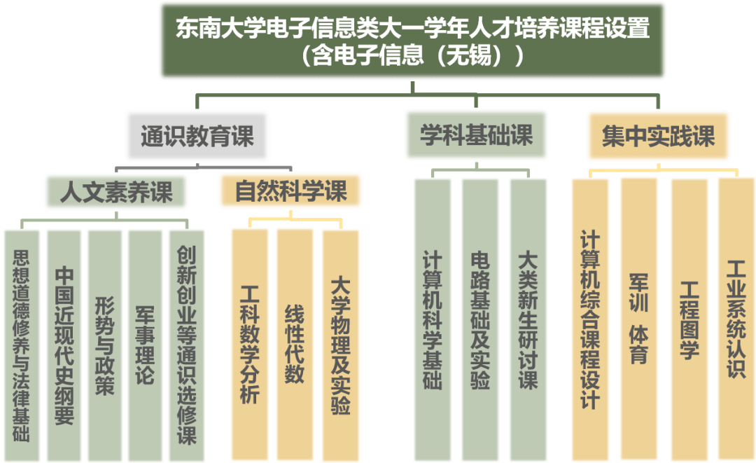 pg电子平台SEU专业大类 ⑥电子信息类、信息类（无锡）(图4)